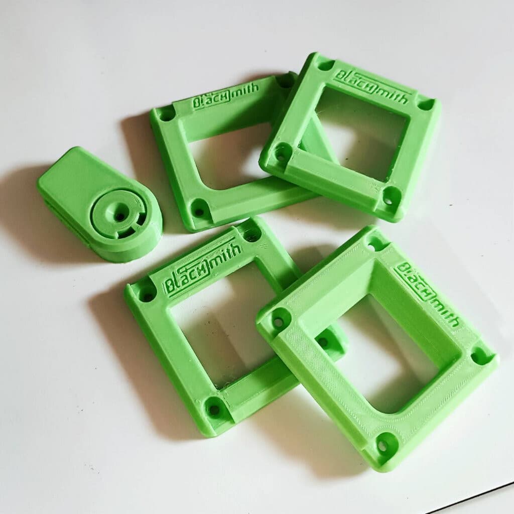 Festool Systainer Buttom Mount ตัวยึดกล่องกับพื้น (โดยเฉพาะ) BlackSmith-แบรนด์คนไทย ชุดยึดฐาน+ตัวล็อก,เขียว Peak Green