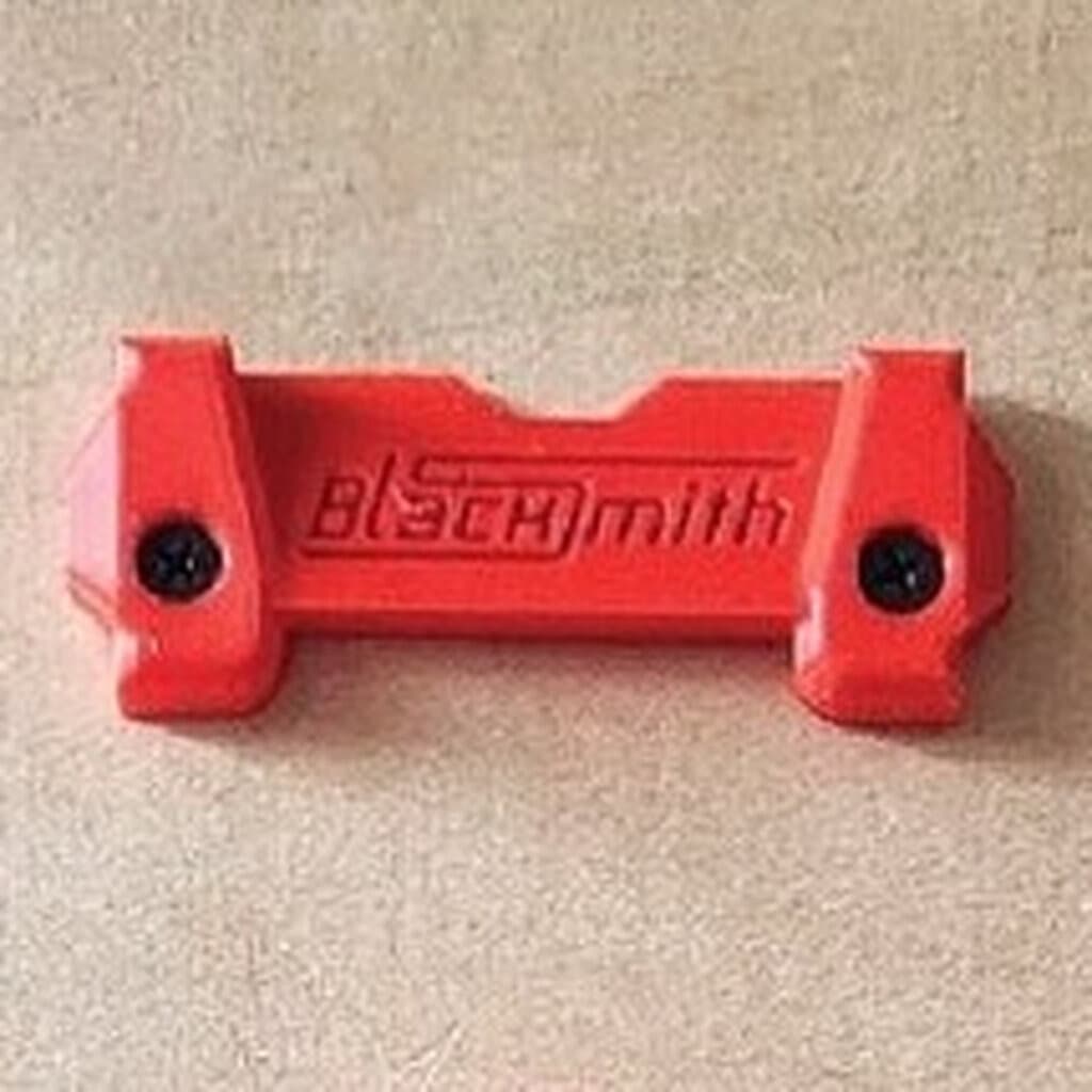 Milwaukee Packout Rail Mount ตัวแขวนกล่องติดเสากล่อง Pack Out สำหรับ Milwaukee (โดยเฉพาะ) BlackSmith-แบรนด์คนไทย ตัวกั้นล็อคกล่อง,แดง Red